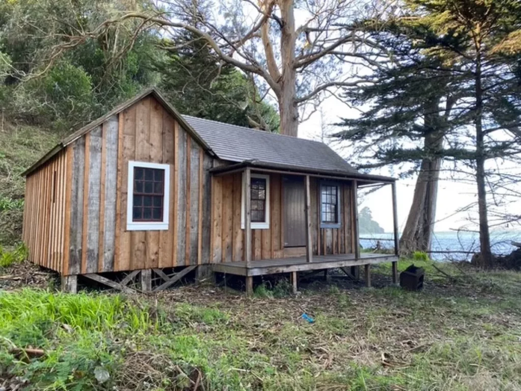 The last remaining house at Point Reyes that was built by Coast Miwok people.