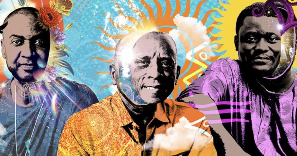 Three Black Men hero image.
